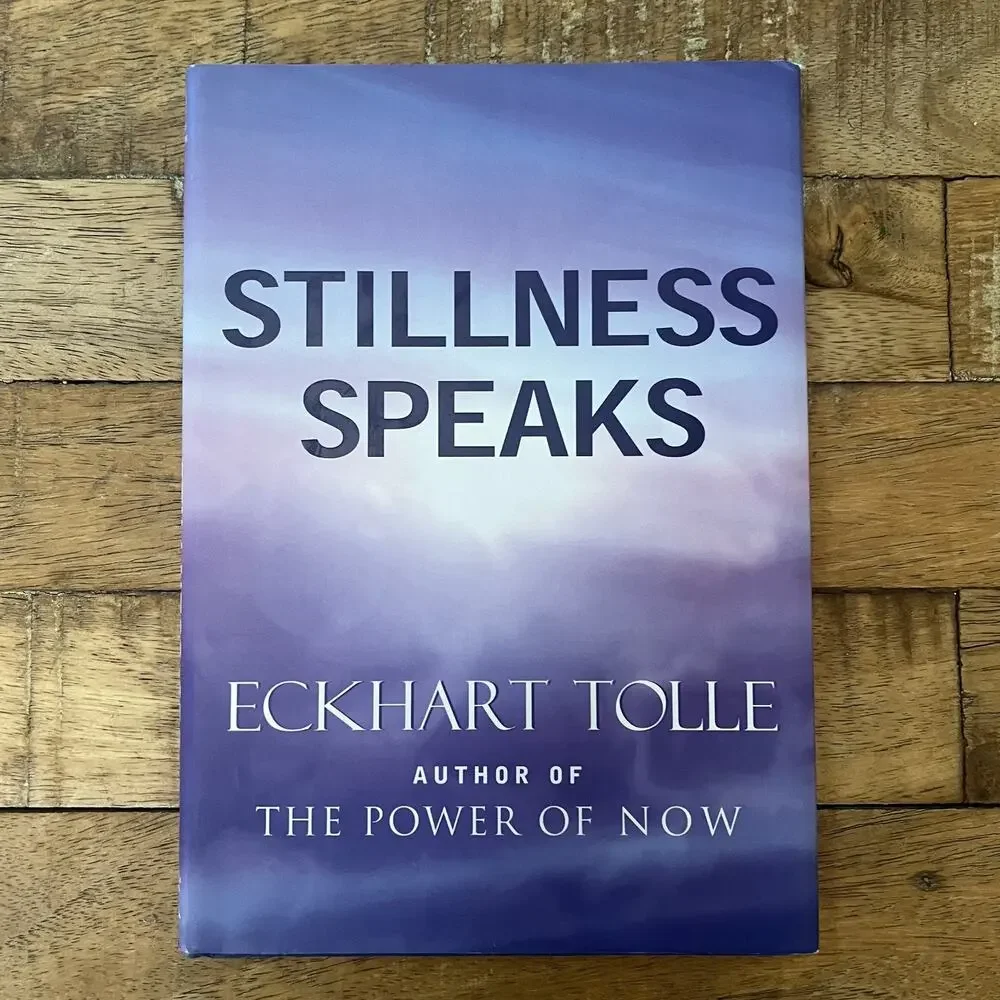 Eckhart Tolle 3 Book Lot Practicing Spiritual Self Help